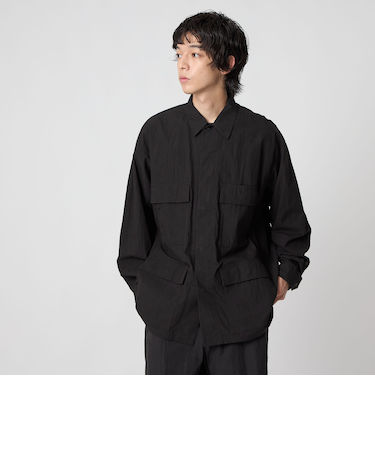 ＜CITEN＞ミリタリーポケットシャツジャケット