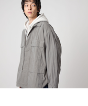 ＜CITEN＞ミリタリーポケットシャツジャケット