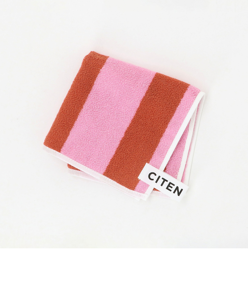 ＜CITEN＞ハンドタオルストライプ