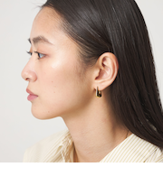 ＜CITEN＞ステンレススクエアボリュームピアス