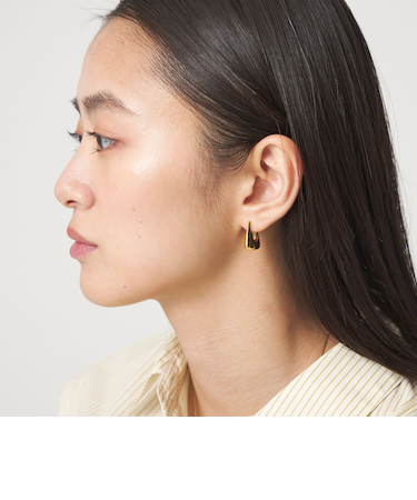 ＜CITEN＞ステンレススクエアボリュームピアス