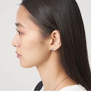 ＜CITEN＞ステンレスニュアンスハートピアス