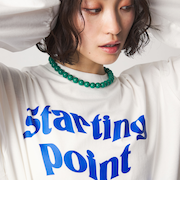 ＜CITEN＞カラフルボールチェーンネックレス