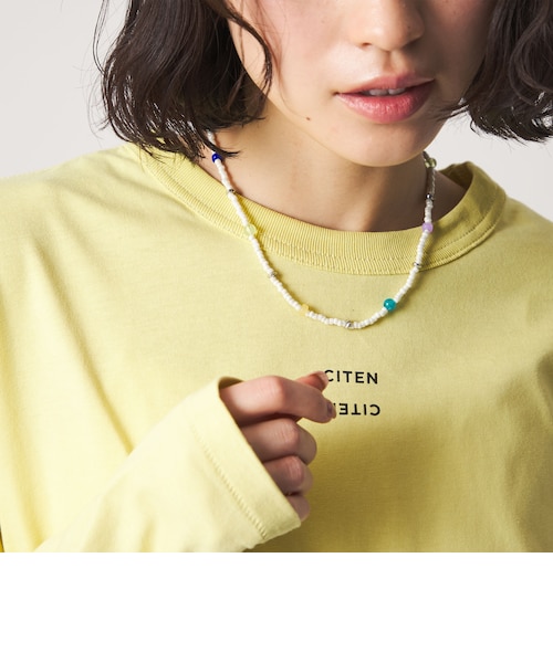 CITEN＞カラーミックスビーズネックレス｜シテンの通販｜&mall（アンド