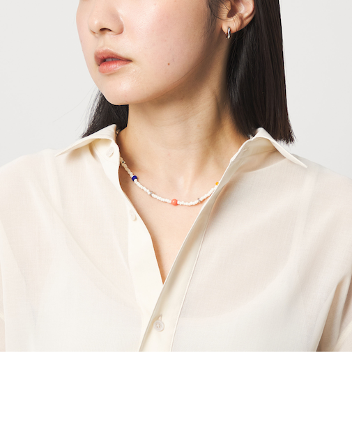 <CITEN>カラーミックスビーズネックレス
