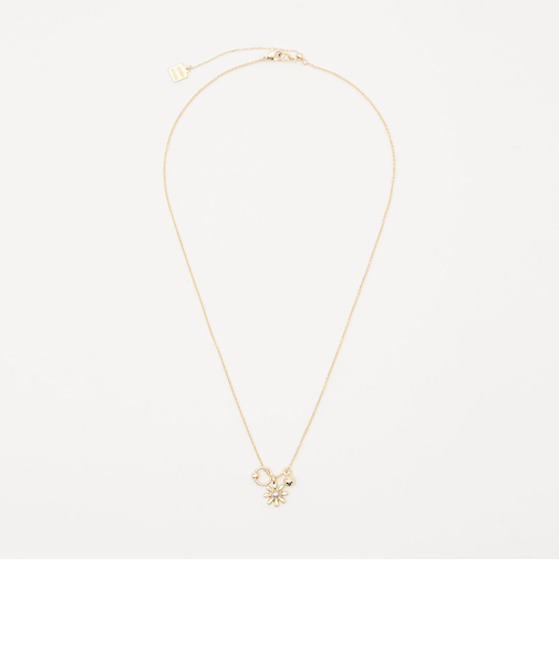 ＜CITEN＞フラワーモチーフネックレス