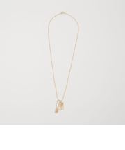 ＜CITEN＞ダブルプレートネックレス