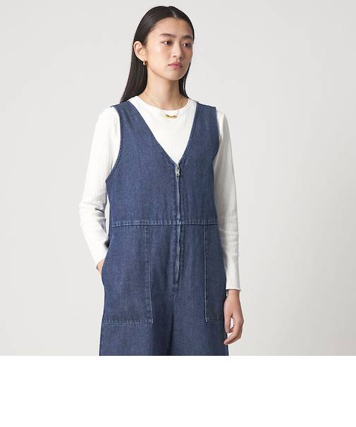 ＜CITEN＞エッセンシャルランダムリブトップ