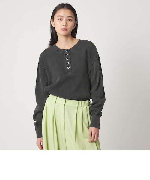 CITEN＞ヴィンテージライクヘンリーワッフルトップ2WAY｜シテンの通販