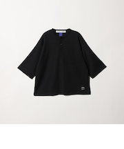 ＜CITEN＞ヘンリーネックワッフルヒュージT
