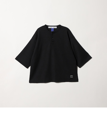 ＜CITEN＞ヘンリーネックワッフルヒュージT