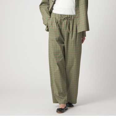 ＜CITEN＞マルチチェックイージーパンツ