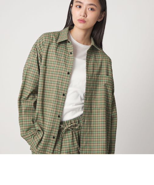 ＜CITEN＞マルチチェックシャツ