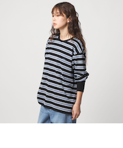 ＜CITEN＞エッセンシャルマルチボーダートップ