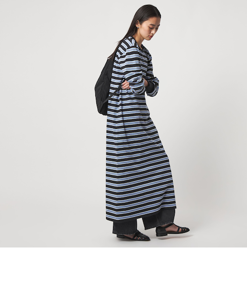 ＜CITEN＞ロゴボーダーワンピース