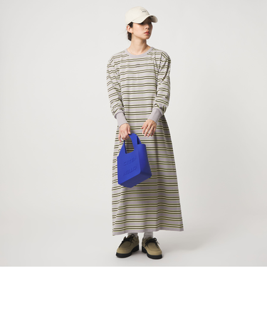 ＜CITEN＞ロゴボーダーワンピース