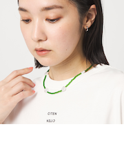 ＜CITEN＞フラワーモチーフビーズネックレス