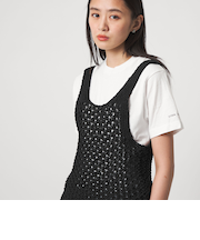 ＜CITEN＞メッシュニットベスト