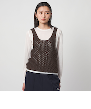 ＜CITEN＞メッシュニットベスト