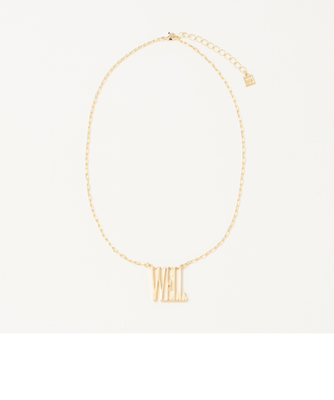 ＜CITEN＞WELLプレートネックレス