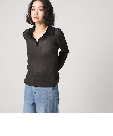 ＜CITEN＞コンパクトポロニット