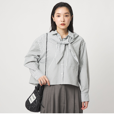 ＜CITEN＞スカーフ付きシャツ