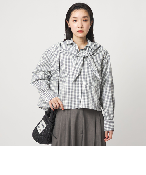 ＜CITEN＞スカーフ付きシャツ