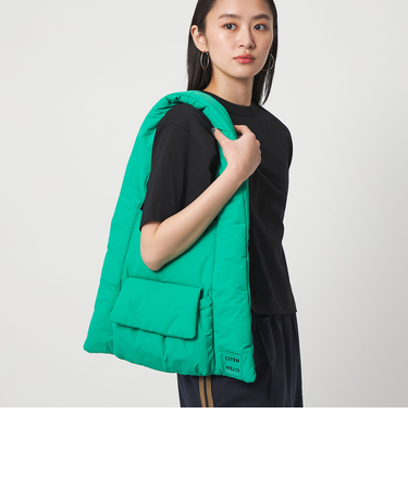 ＜CITEN＞トライアングルフラップポケットトート