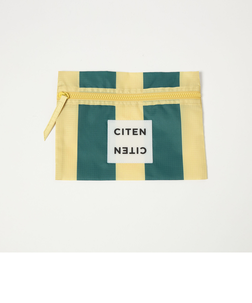 ＜CITEN＞フラットポーチストライプ