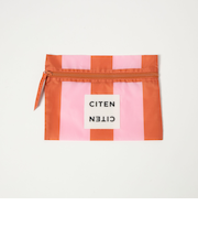 ＜CITEN＞フラットポーチストライプ