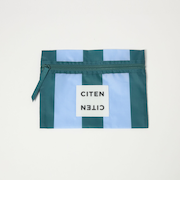 ＜CITEN＞フラットポーチストライプ