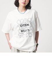 ＜CITEN＞ロゴフラワーT