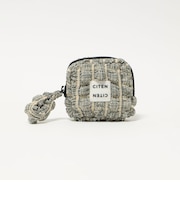 ＜CITEN＞チェックポップコーンポーチ