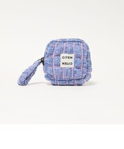 ＜CITEN＞チェックポップコーンポーチ