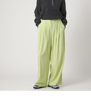 ＜CITEN＞サラサラ3タックイージーパンツ