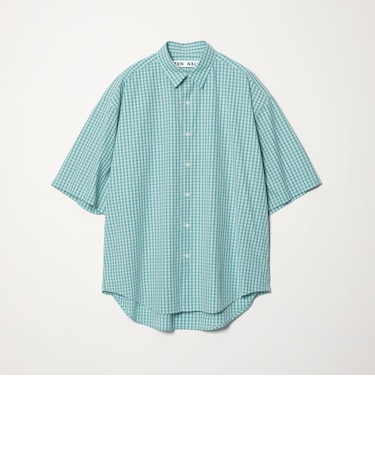 ＜CITEN＞スタンダードハーフスリーブシャツギンガムチェック