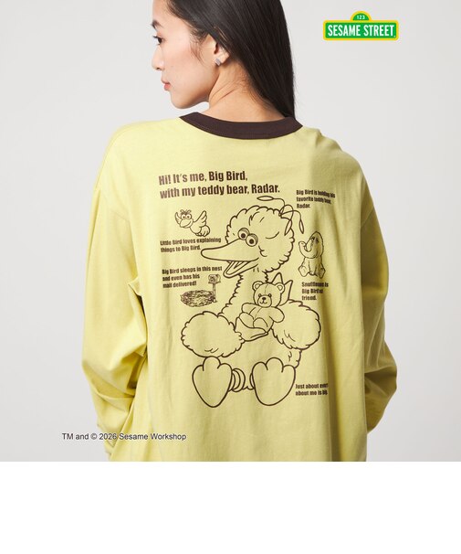 【別注】＜セサミストリート meets CITEN＞ リンガーロンT