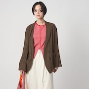 ＜CITEN＞シアーシャツジャケット