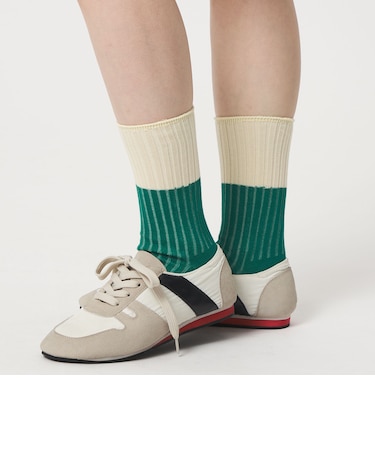 ＜CITEN＞バイカラーソックス