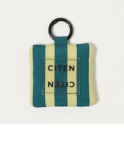 ＜CITEN＞パフストライプミラーチャーム