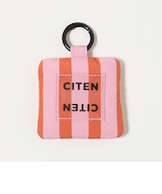 ＜CITEN＞パフストライプミラーチャーム