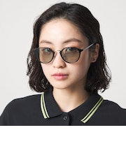 ＜CITEN＞ケース付きカラーグラスメタルリム