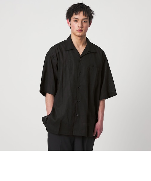 ＜CITEN＞リネンコットンオープンカラーシャツ