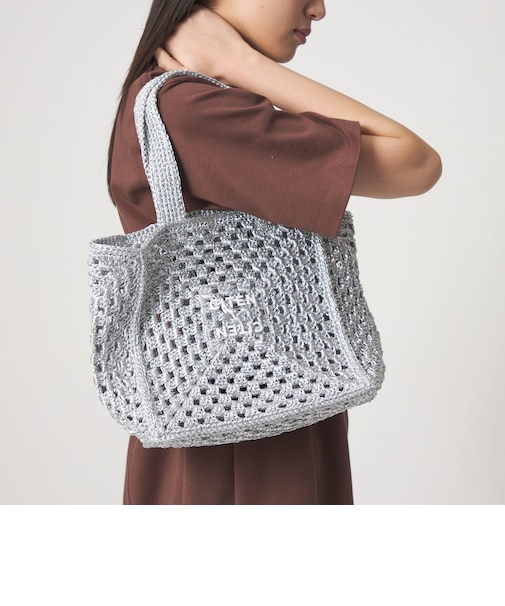 ＜CITEN＞ラメコードクリアトートバッグ