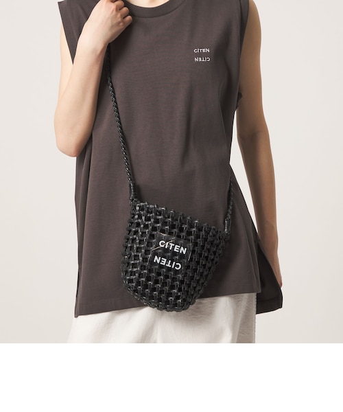 CITEN＞レザーライクメッシュミニショルダー｜シテンの通販｜&mall