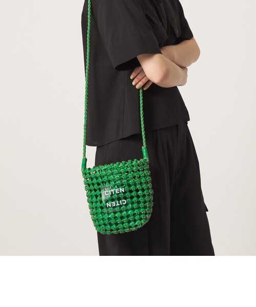 CITEN＞レザーライクメッシュミニショルダー｜シテンの通販｜&mall