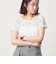 ＜CITEN＞ トビフラワーシアーワッフルT