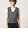 ＜CITEN＞シアーモヘヤライクニットベスト