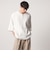 ＜CITEN＞ヘンリーネックワッフルヒュージT
