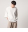 ＜CITEN＞ヘンリーネックワッフルヒュージT